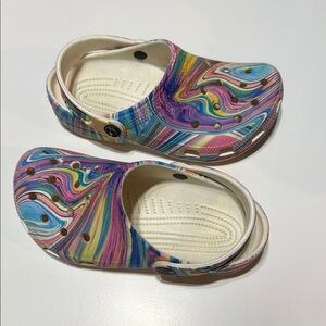 Crocs Classic Out Of This World li Clog, Unisex Sandals Sz J2
